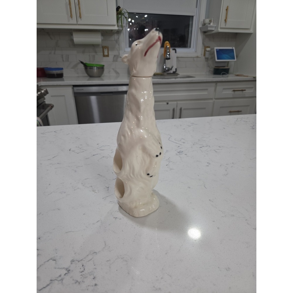 Vintage IRICE Ceramic Polar Bear Decanter